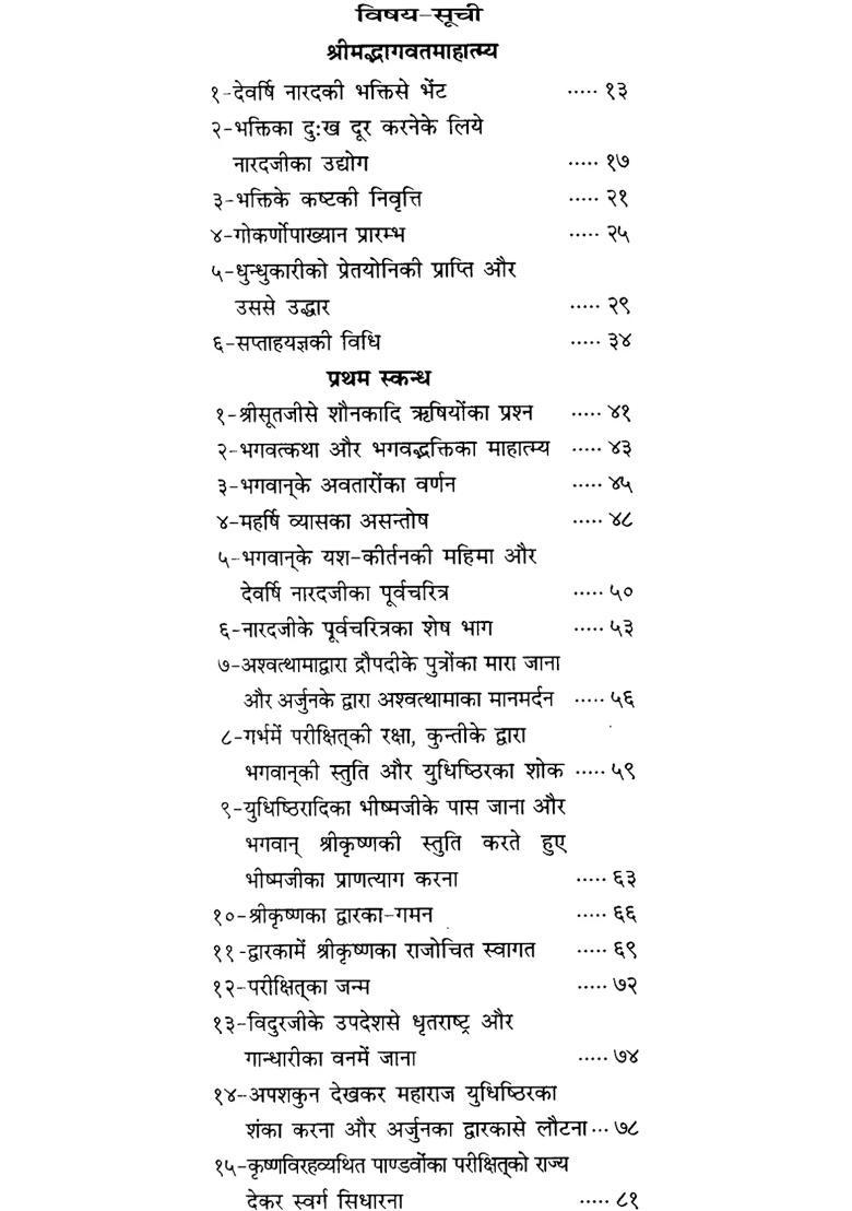 The Complete Bhagavatam In Simple Hindi - Indya