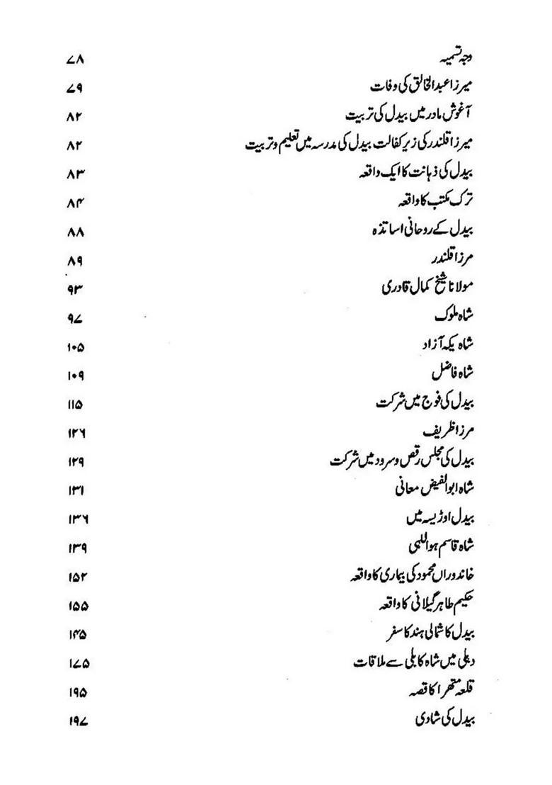 Mirza Abdul Qadir Bedil Hayat Aur Karname Urdu Set Of Volumes - Indya