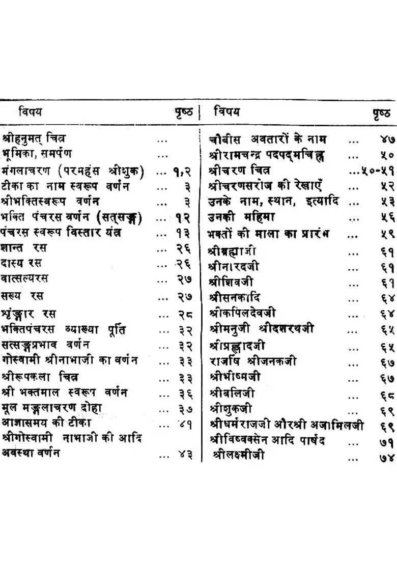 Shri Bhakt Mala In Simple Hindi - Indya