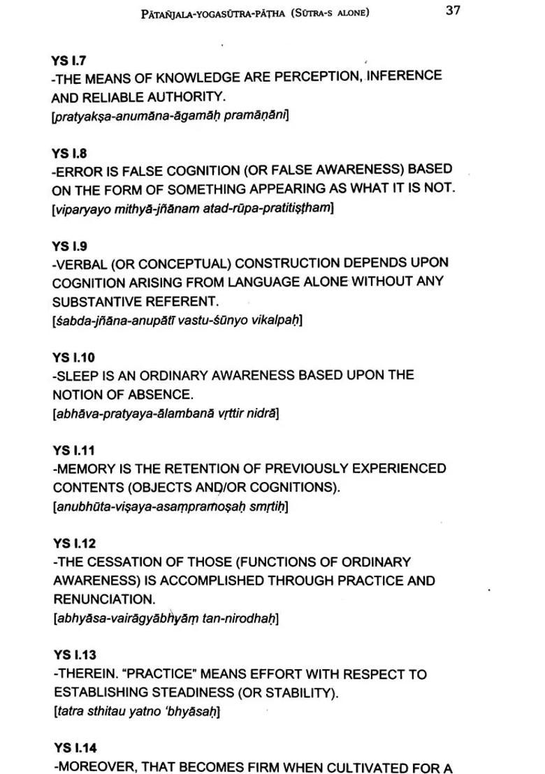 Classical Yoga Philosophy And The Legacy Of Samkhya - Indya