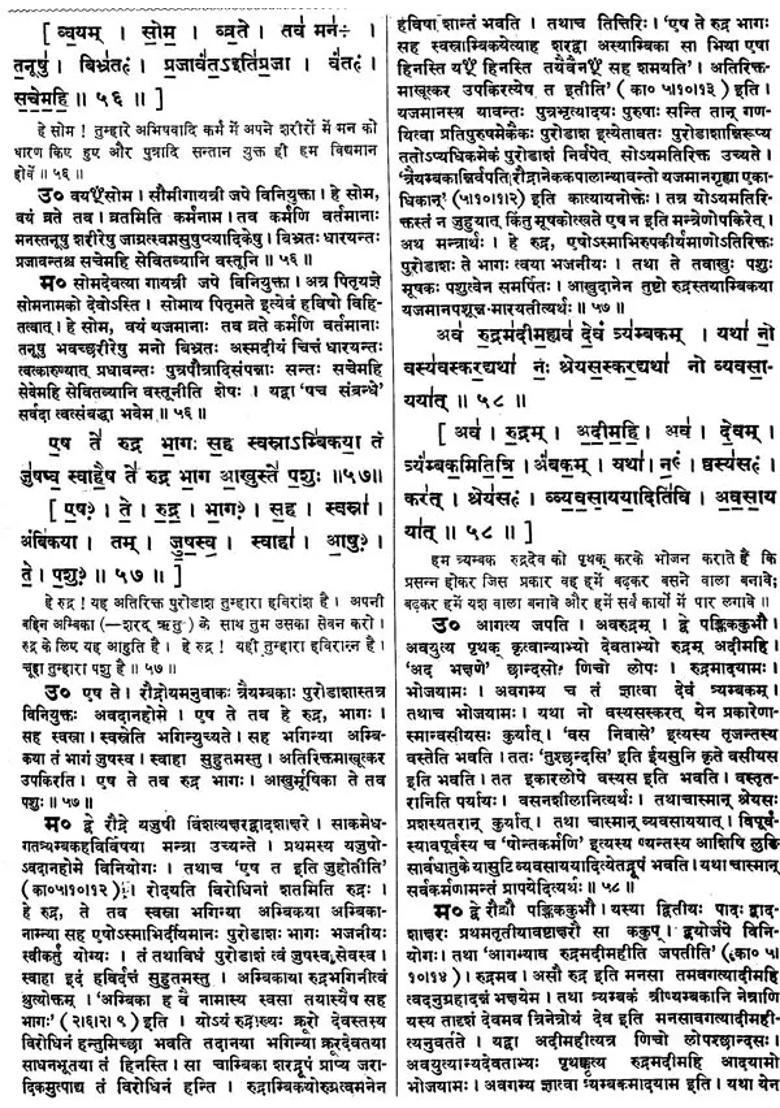 Suklayajurvedasamhita With The Commentary Of Uvvat And Mahidhara - Indya
