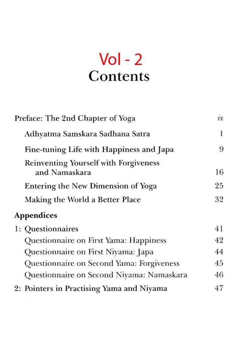 Yoga Chakra The Nd Chapter Set Of Volumes - Indya