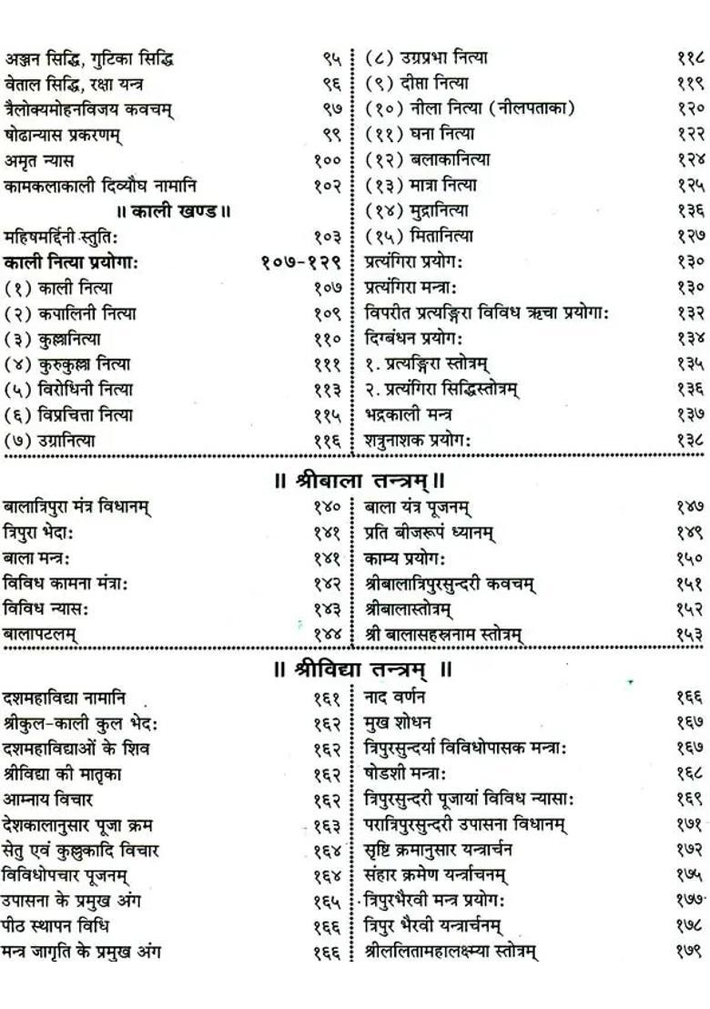 Siddha Vidya Rahasya - Indya