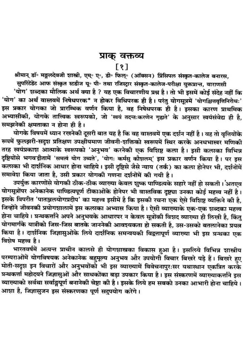 A Most Comprehensive Explanation On The Yoga Sutras - Indya