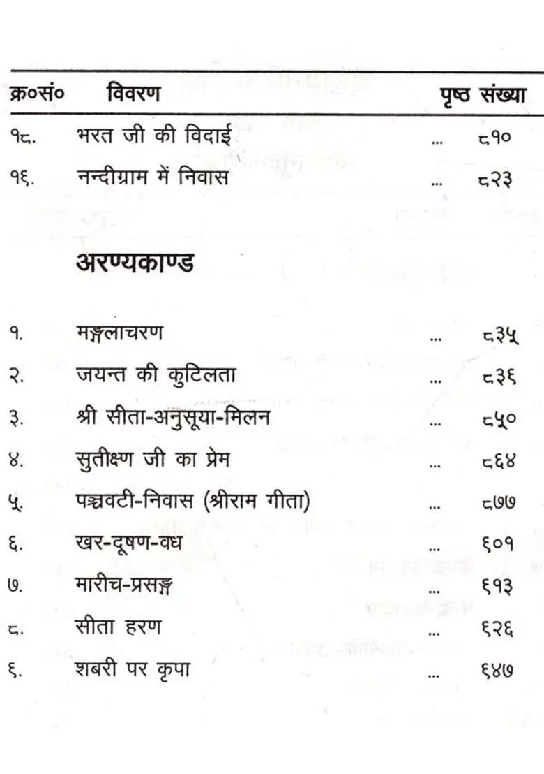Shri Ramcharitmanas By Sri Goswami Tulsidas Ayodhyakand Aranyakand Part - Indya