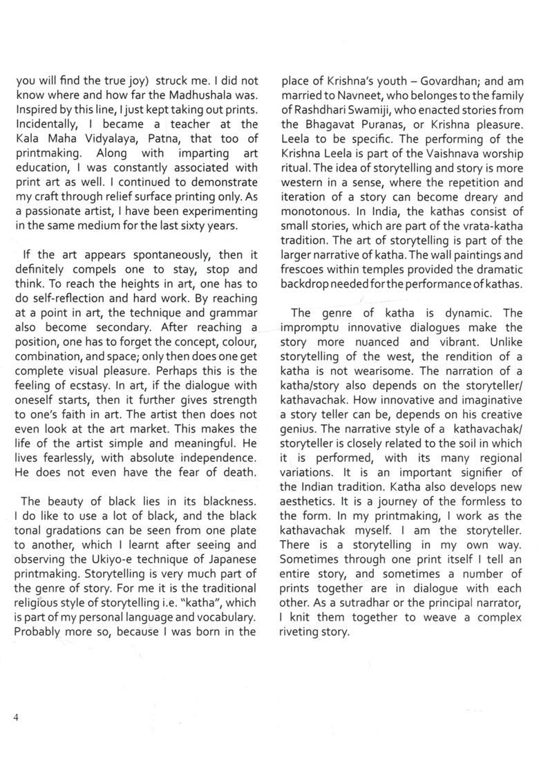 Printmaker for All Seasons: Shyam Sharma - Indya