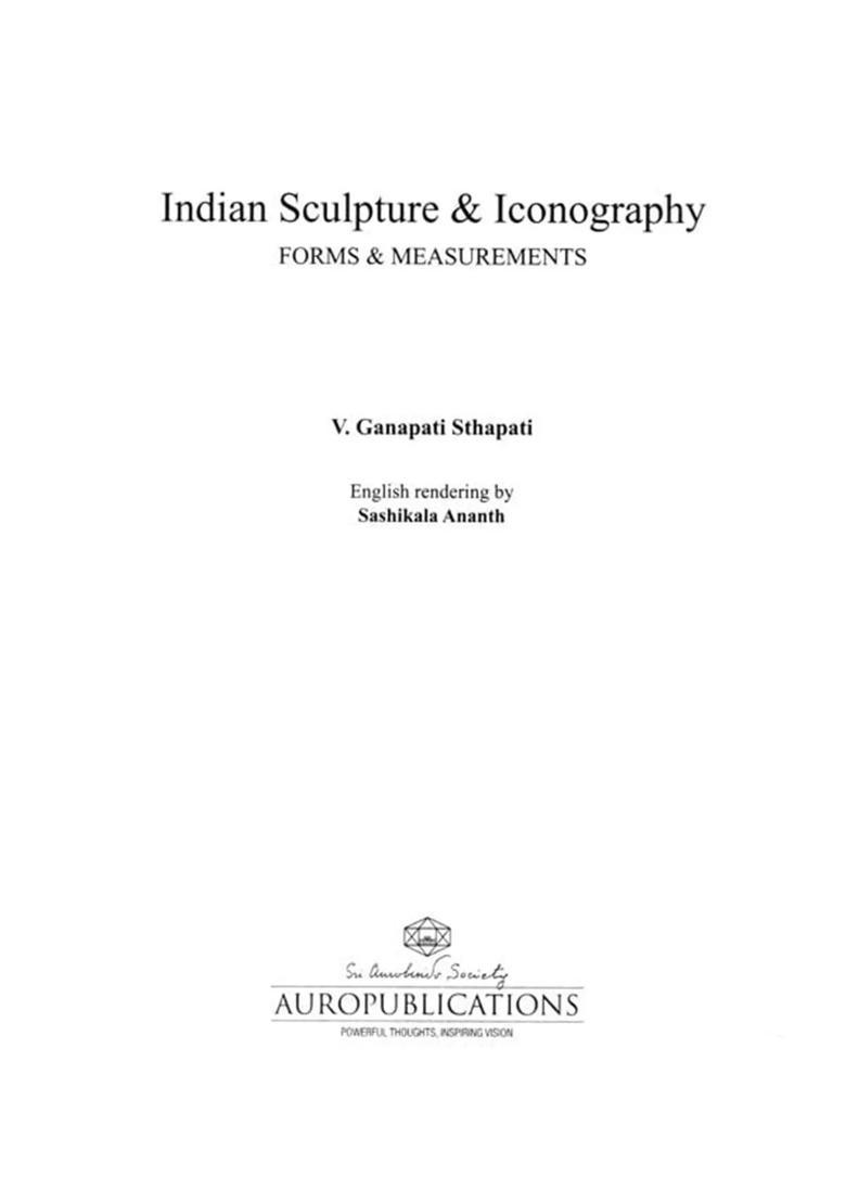 Indian Sculpture and Iconography: Forms and Measurements - Indya