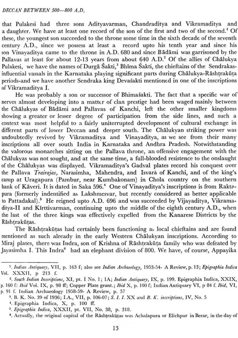 Cave Temples of The Deccan (An Old and Rare Book) - Indya