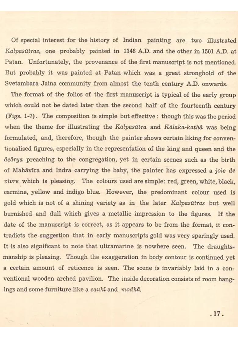 New Documents of Jaina Painting (Only 1 Quantity Available - An Old and Rare Book) - Indya