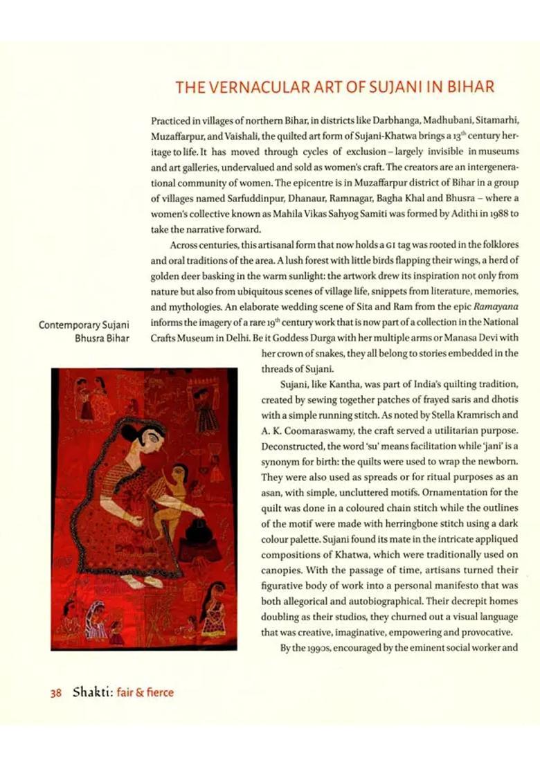 Shakti Fair & Fierce (Empowered Women Artists from India) - Indya