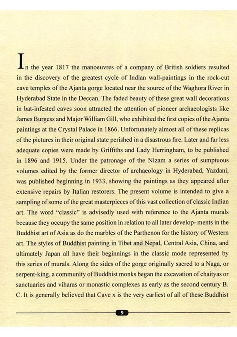 The Ajanta Caves- Early Buddhist Paintings from India - Indya