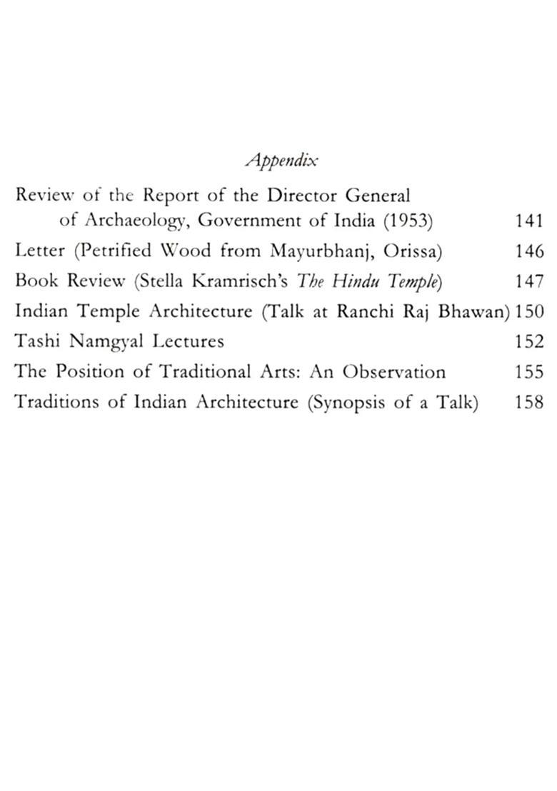 Selected Writings Archaeology, Architecture & Art - Indya