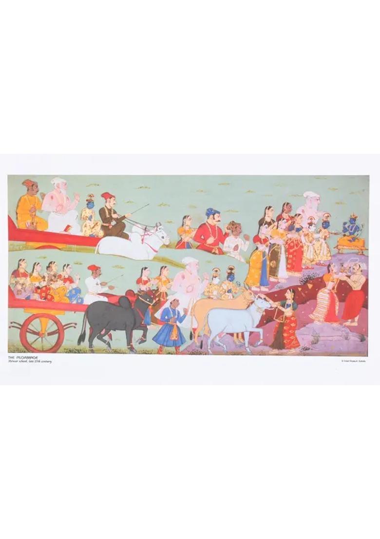 Krishna in Miniatures (Album of Art Treasures- Series Four) - Indya