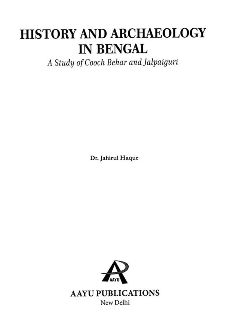 History and Archaeology in Bengal: A Study of Cooch Behar and Jalpaiguri - Indya