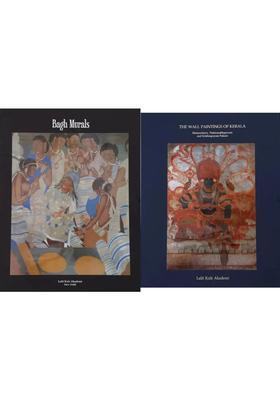 Set of 2 Portfolios about Mural Paintings by the Lalit Kala Akademi