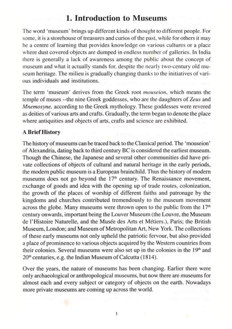 Handbook on the Museums of Kerala - Indya