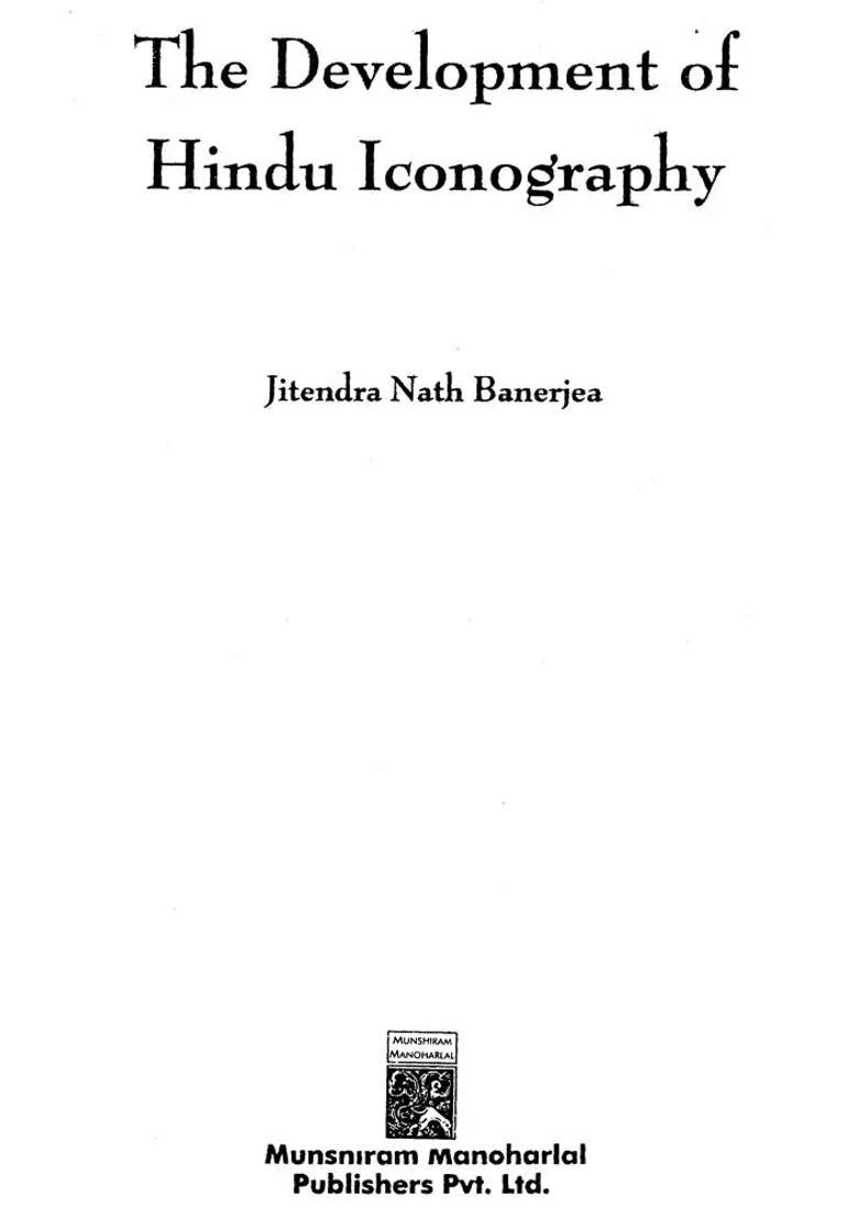 The Development of Hindu Iconography - Indya