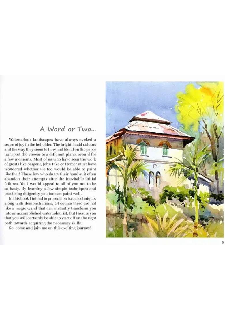 Watercolour Landscapes Step by Step - Indya