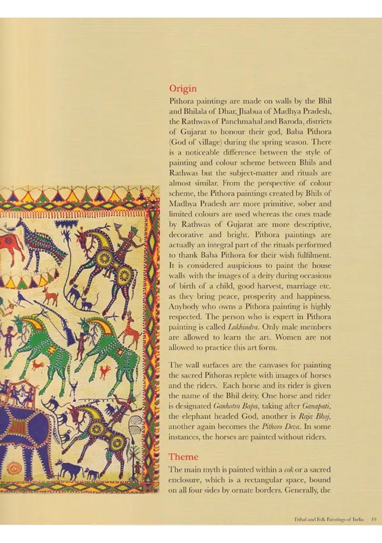 Living Traditions Tribal and Folk Paintings of India - Indya