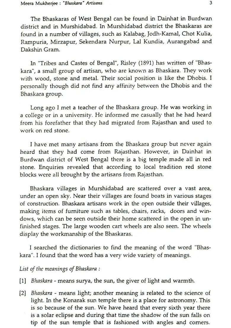 Indian Artisans  Social Institutions and Cultural Values - Indya