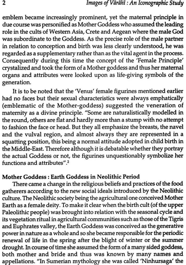 Images of Varahi: An Iconographic Study - Indya