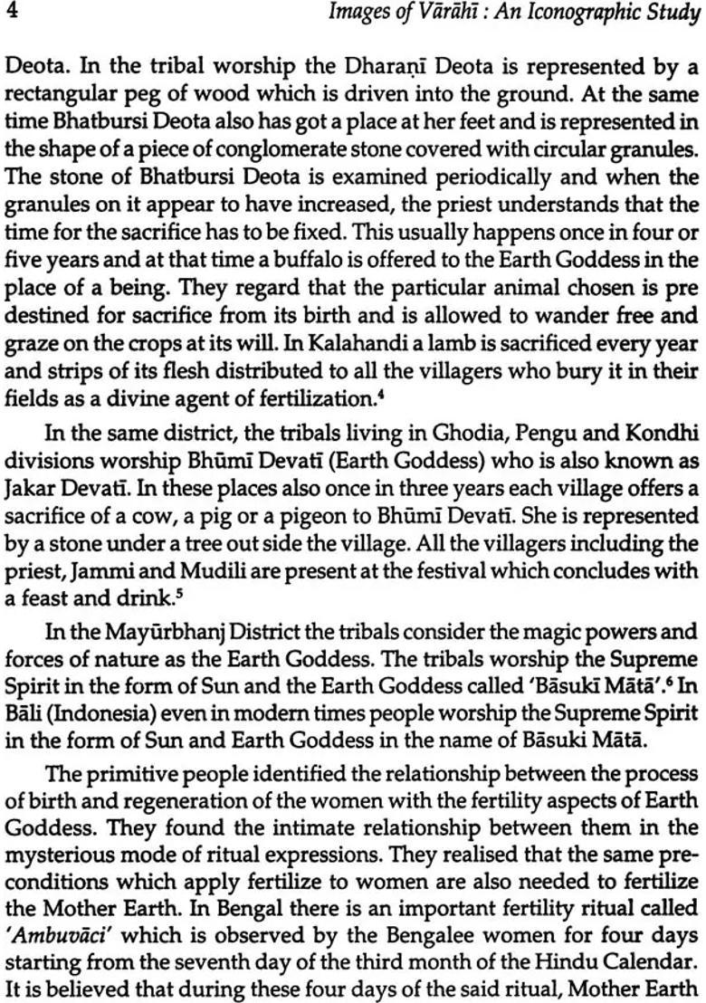 Images of Varahi: An Iconographic Study - Indya