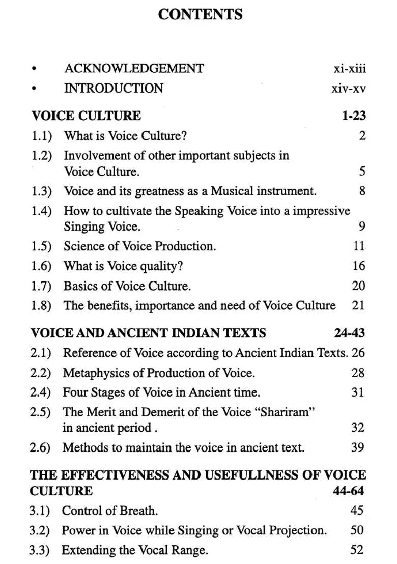 A New Approach to Voice Culture in Hindustani Classical Music - Indya