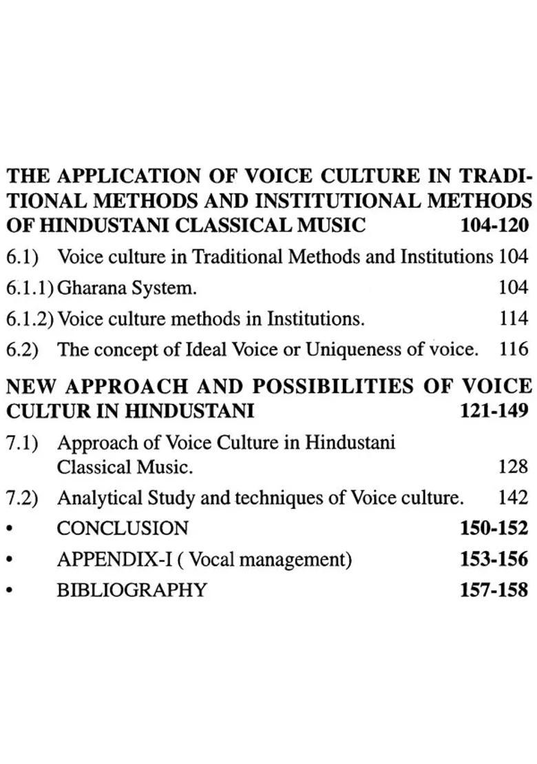 A New Approach to Voice Culture in Hindustani Classical Music - Indya