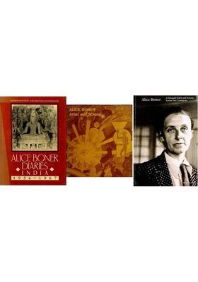 Alice Boner: Visionary Artist And Scholar (Set of 3 Books)