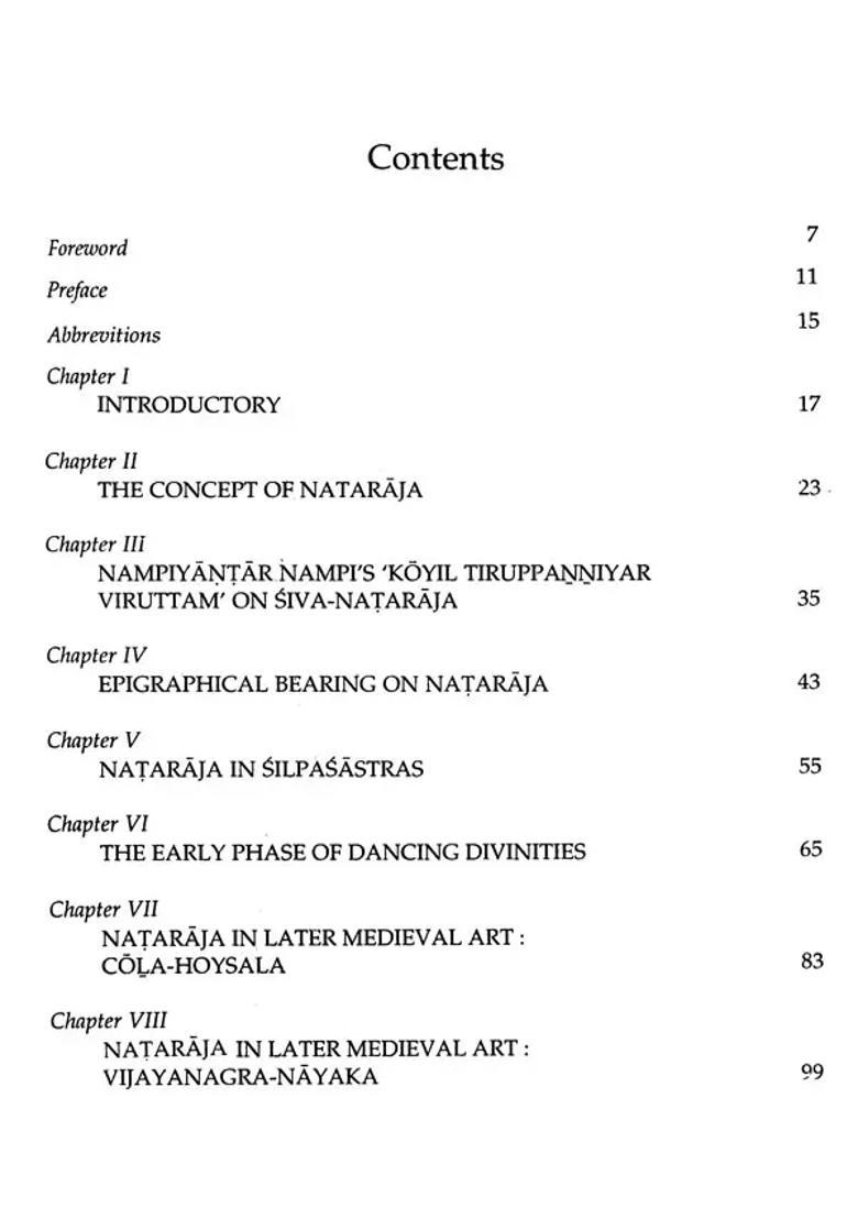Nataraja in South Indian Art (An Old and Rare Book) - Indya