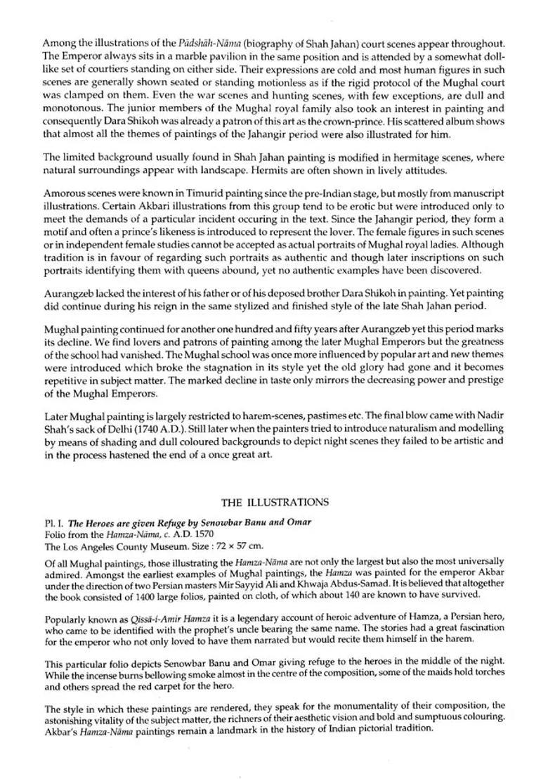 Paintings of The Great Mughals: Lalit Kala Series Portfolio No. 47 - Indya