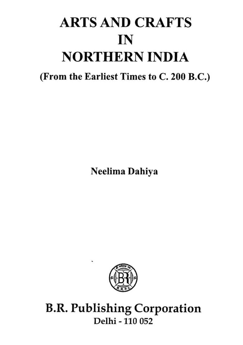 Arts and Crafts in Northern India (From the Earliest Times to C.200 B.C.) - Indya