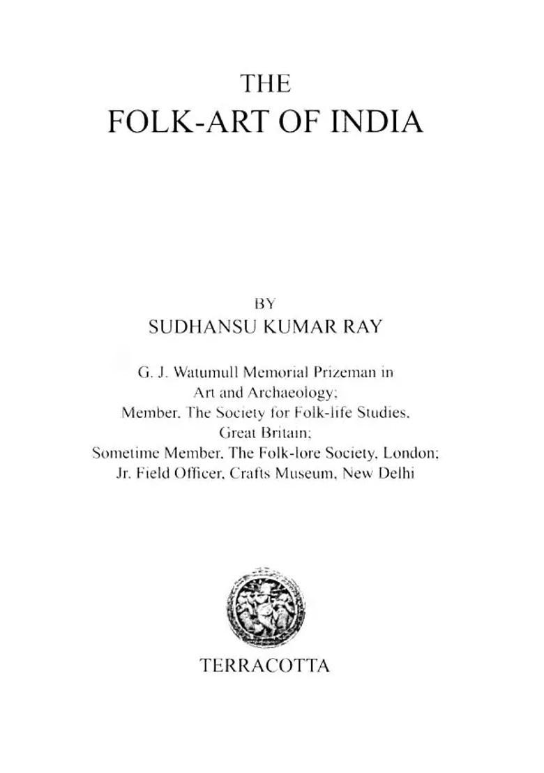 The Folk-Art of India - Indya