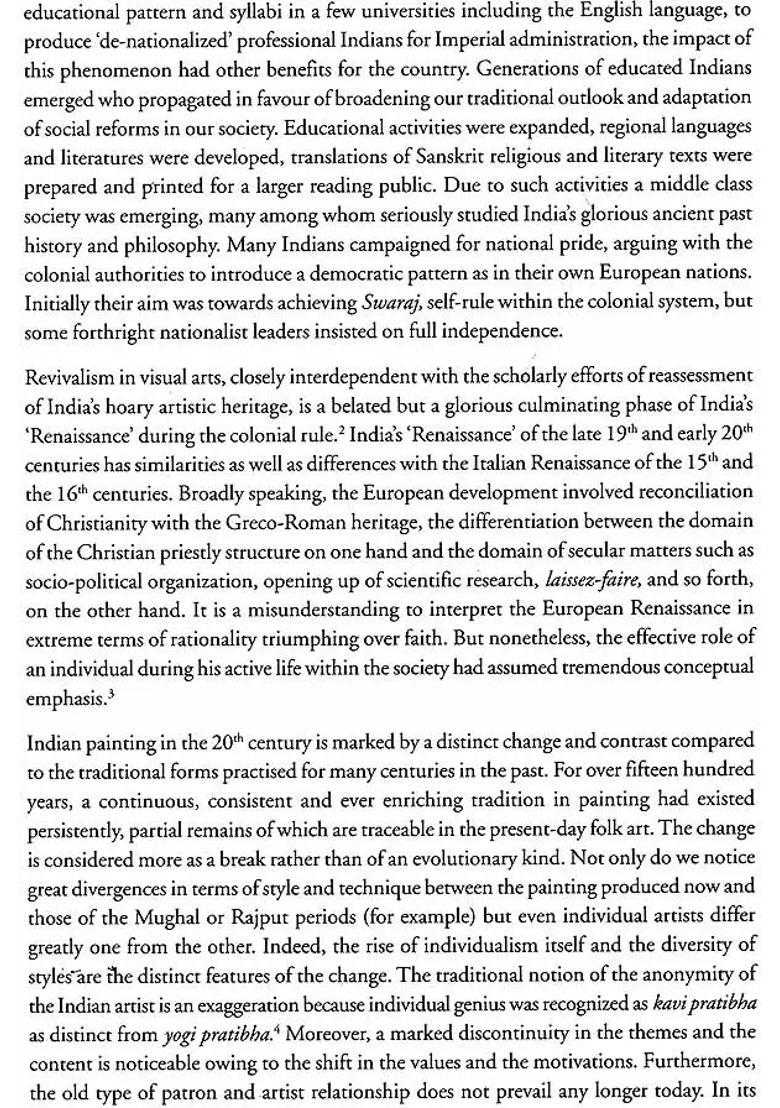 Historical Developement of Contemporary Indian Art - Indya