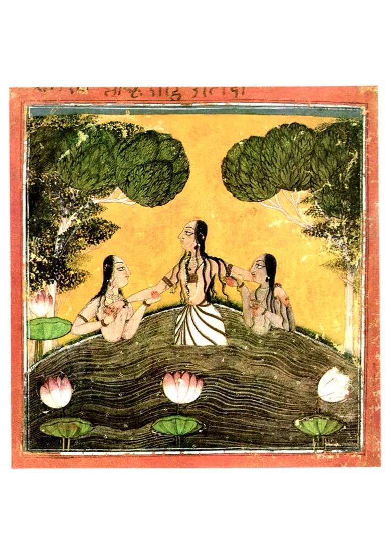 The Ragamala Paintings From Basohli (Portfolio) - Indya