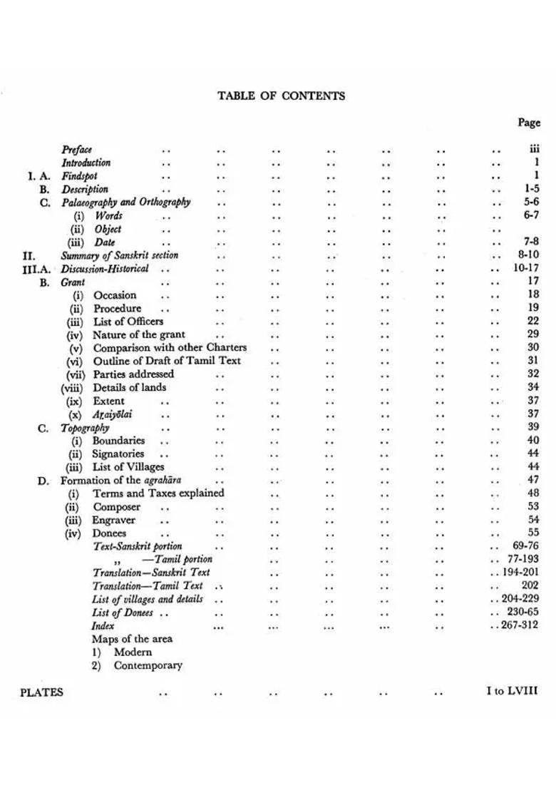 Karandai Tamil Sangam Plates of Rajendrachola (I)- Memoirs of The Archaeological Survey of India - Indya