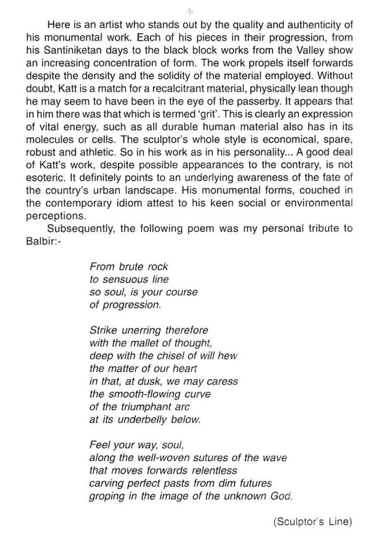 Balbir Singh Katt: Contemporary Indian Art Series - Indya