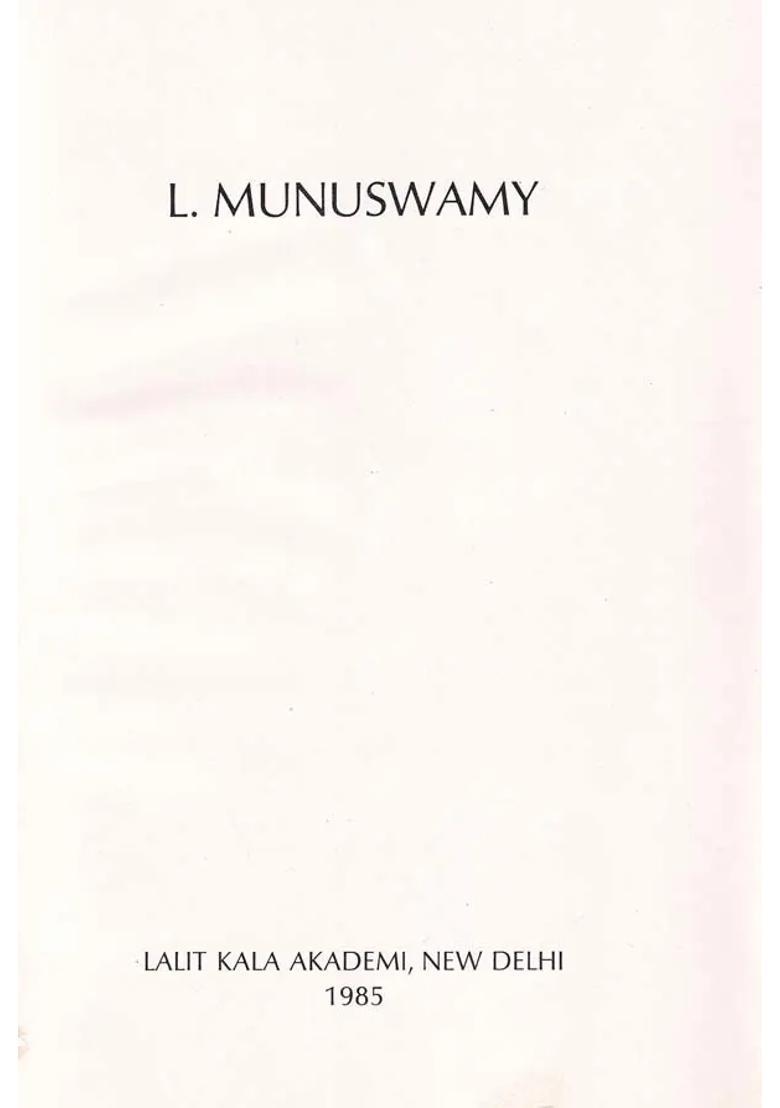 L. Munuswamy: Contemporary Indian Art Series - Indya