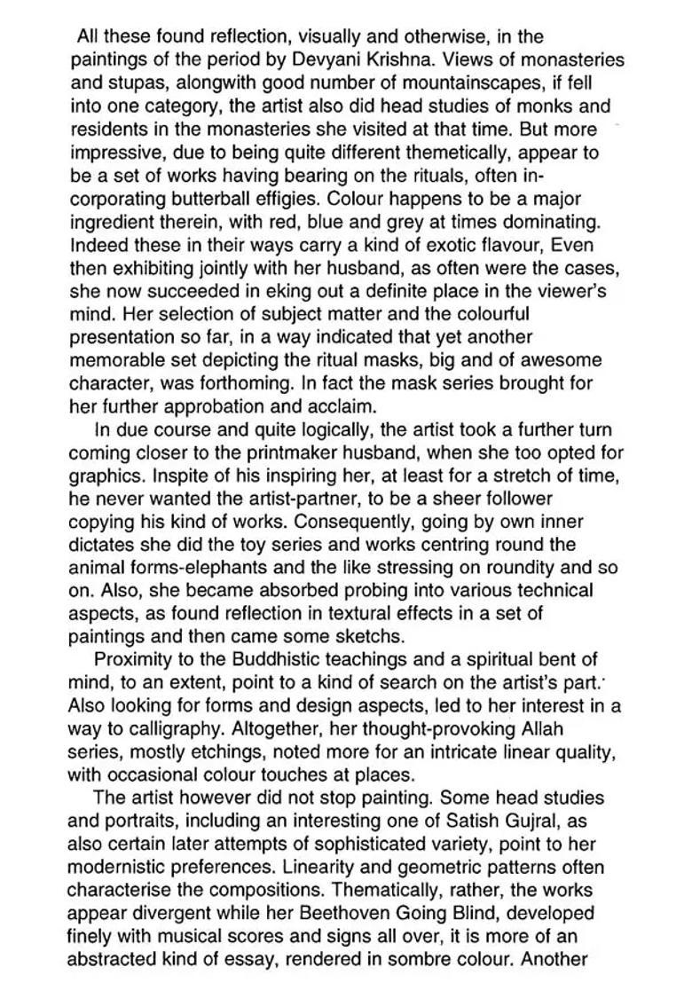 Kanwal Krishna and Devyani Krishna (Contemporary Indian Art Series) - Indya