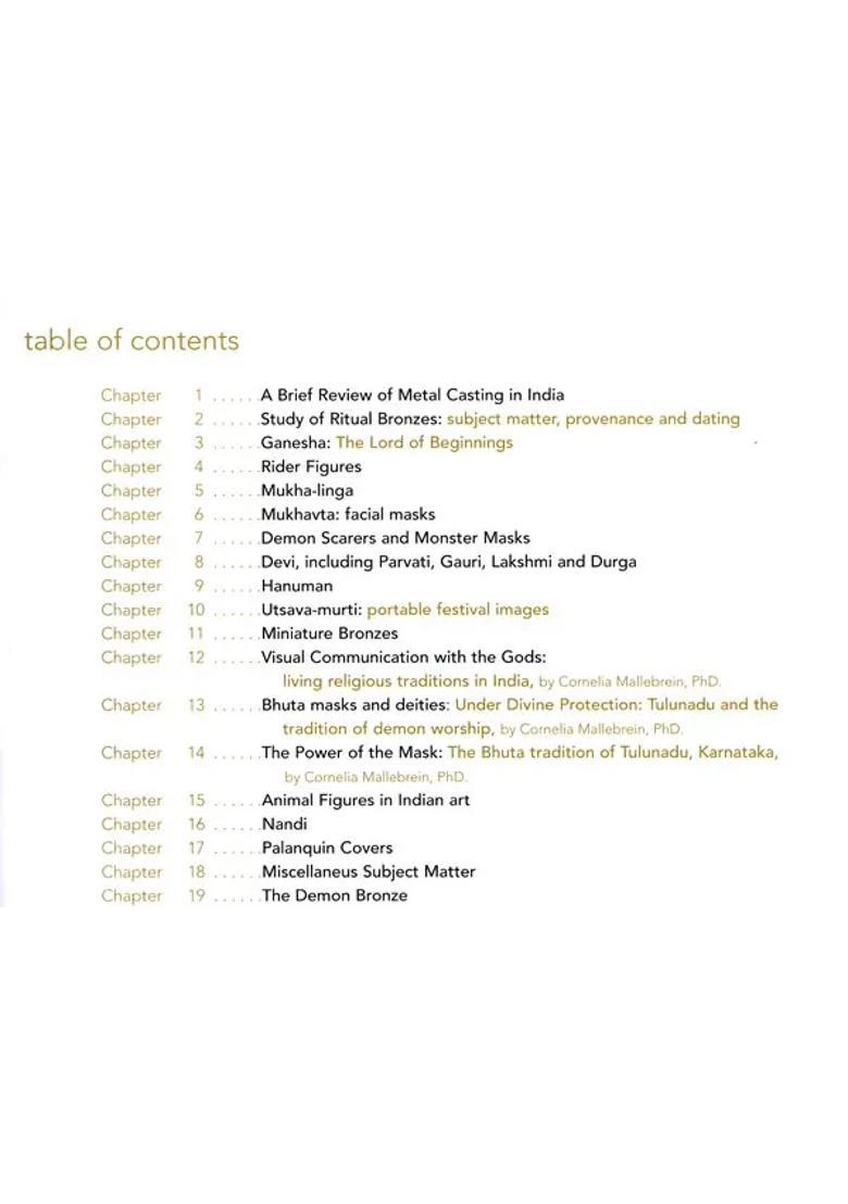 Ritual Bronzes of Maharashtra and Karnataka (Including The Bhuta Region) - Indya