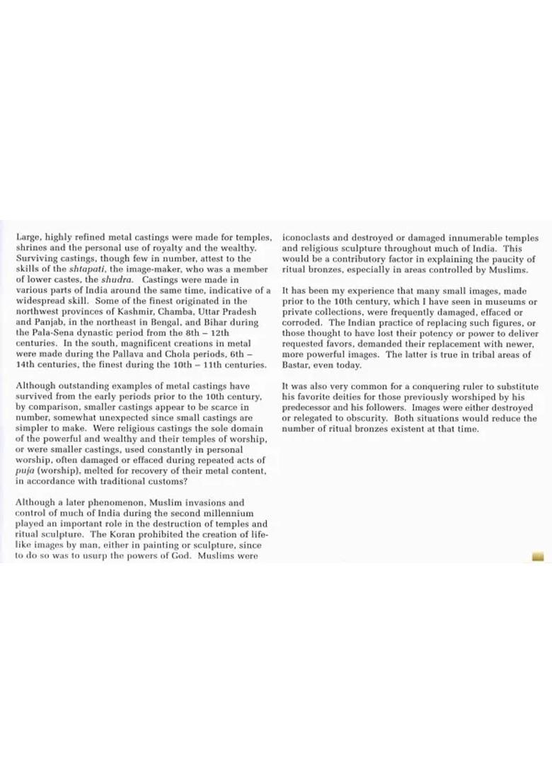 Ritual Bronzes of Maharashtra and Karnataka (Including The Bhuta Region) - Indya