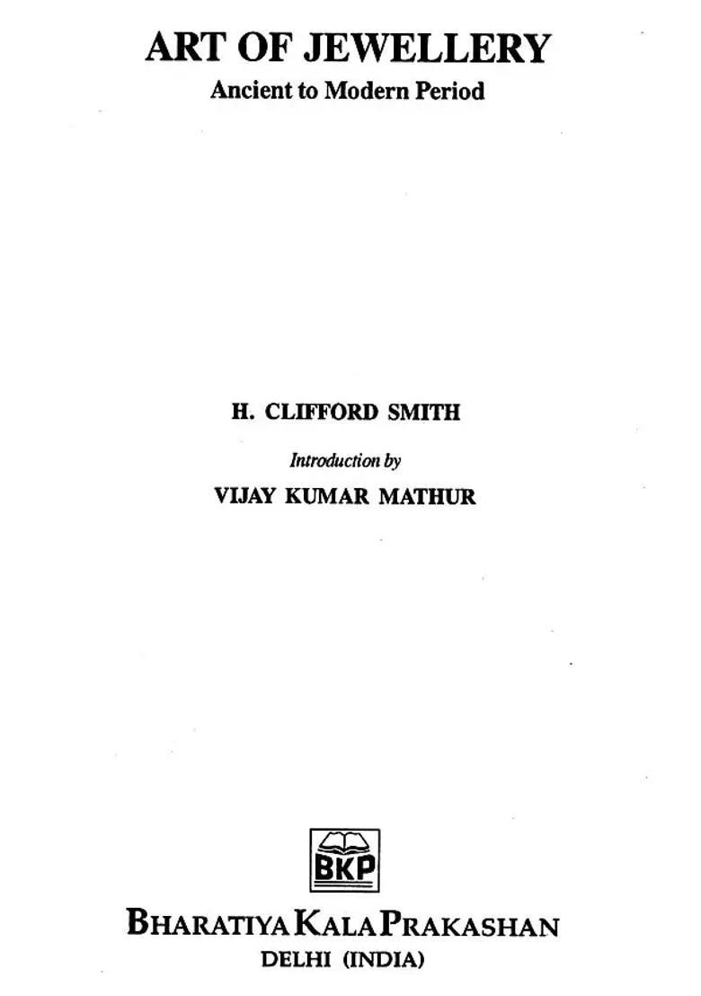 The Art of Jewellery (Ancient to Modern Period) - Indya