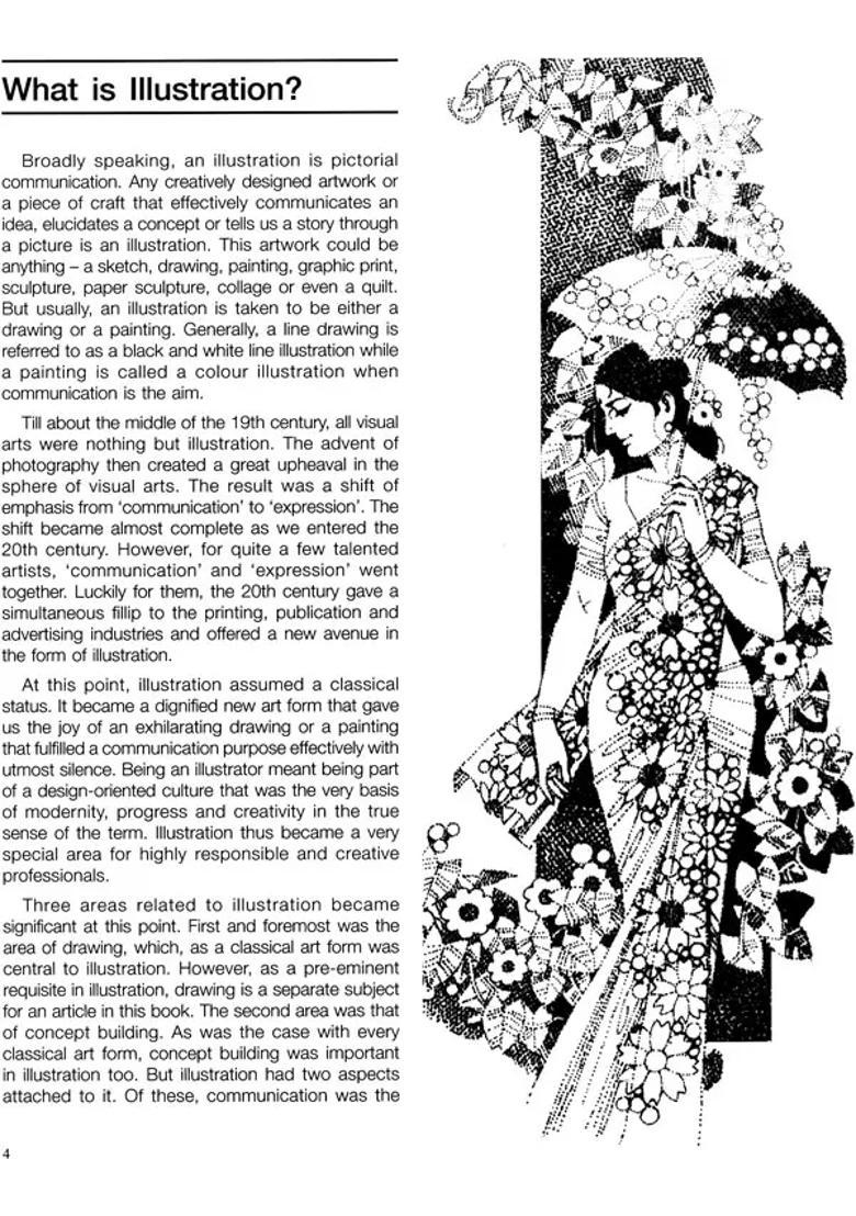 The World of My Illustrations (Black and White Rendering Techniques for Publication and Advertising) - Indya