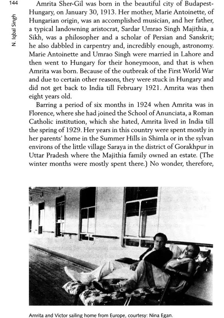 Amrita Sher-Gil: Art and Life (A Readear) - Indya