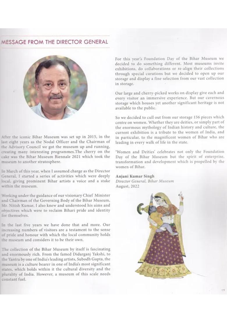 Women and Deities in the Bihar Museum - Indya