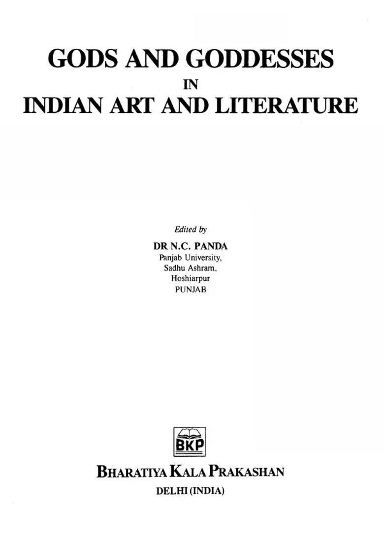 Gods and Goddesses in Indian Art and Literature (A Big Book) - Indya