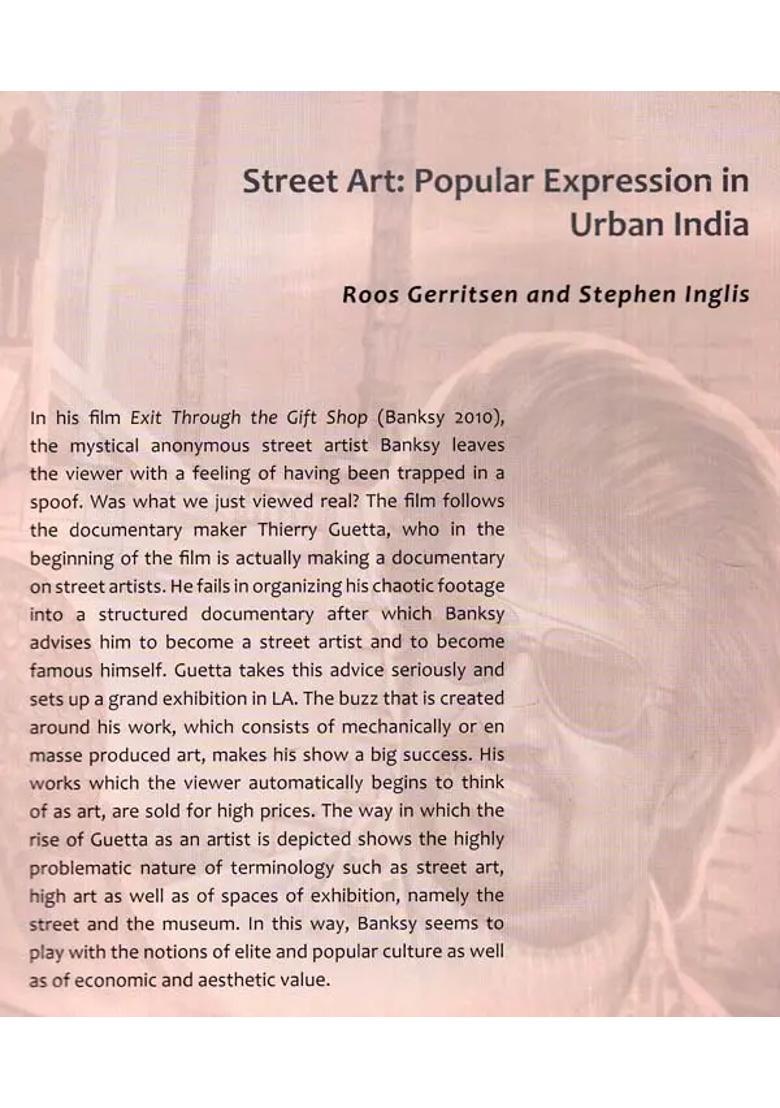 Street Art - Popular Expression in Urban India - Indya