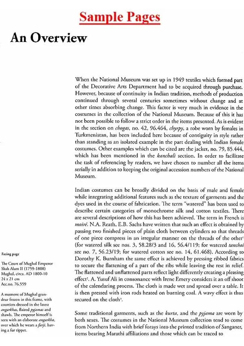 Divyambara - Masterpieces of Costume from The Collection of The National Museum - Indya