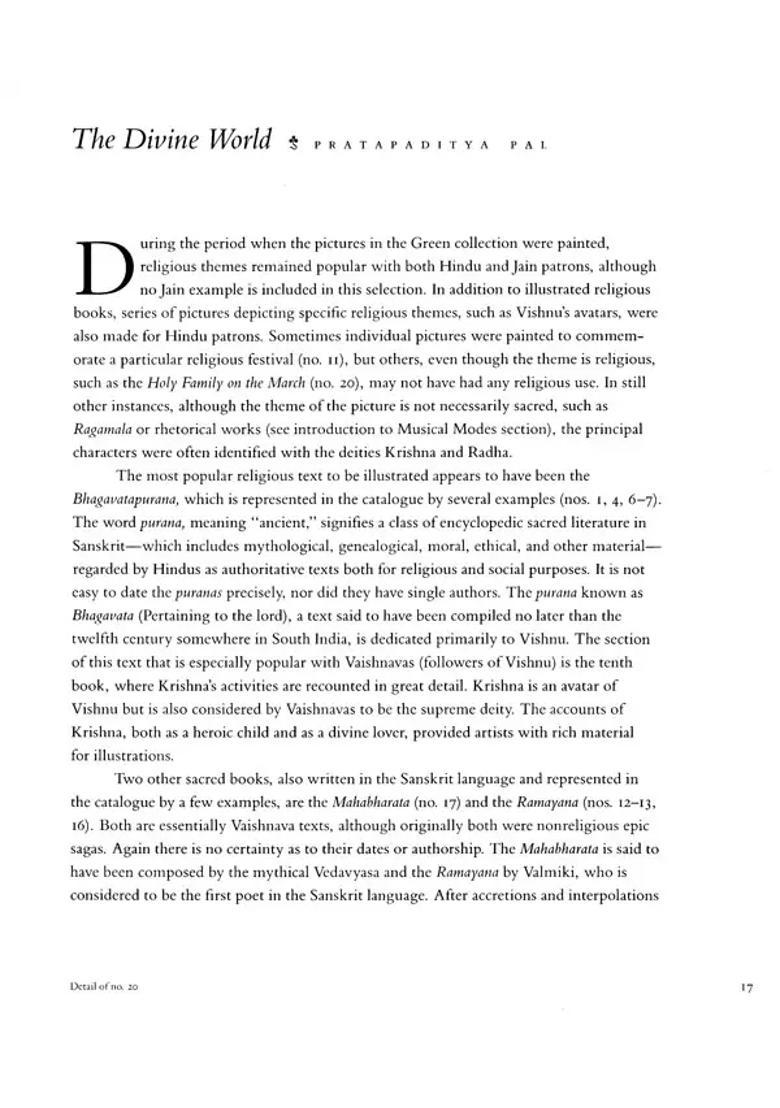 Pleasure Gardens of the Mind: Indian Paintings from the Jane Greenough Collection - Indya