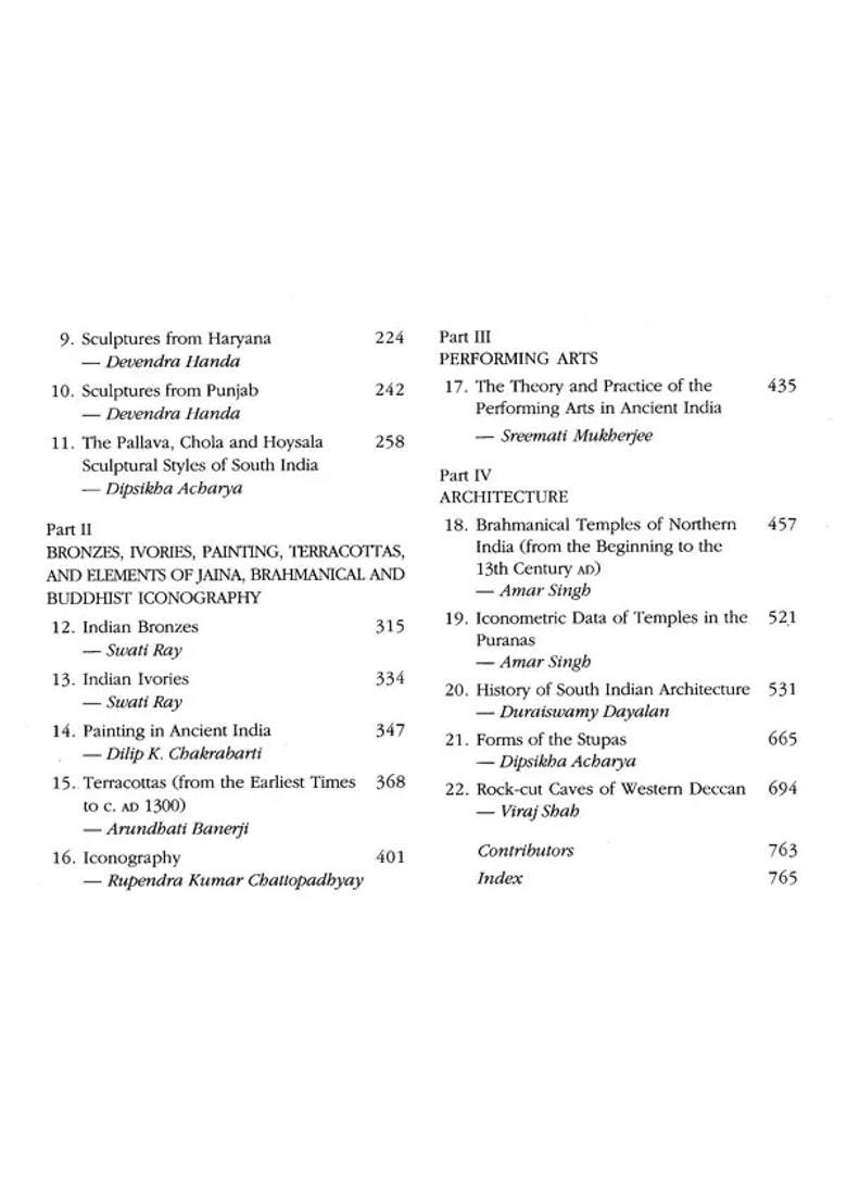 Sculpture, Painting, Terracottas, Performing Arts and Architecture: History of Ancient India (Vol-8) - Indya